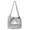 Bolso Estilo Nuevo 2024 para Mujer Nicho Lujo Ligero Plisado Bolso Nube Cadena Bolso Cruzado Moda Combinable Bolso de Hombro Tipo Cubo