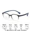 Armazón de gafas para niños almohadillas nasales de silicona blanda armazón de gafas para niños silicona flexible patas de espejo de dos materiales armazón de gafas para bebé venta al por mayor