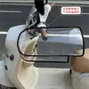 Guantes eléctricos de invierno para coche motocicleta cálidos funda para manillar de coche batería coche más terciopelo algodón para parabrisas guantes de montar para hombres y mujeres funda