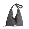Bolso de hombro con estampado floral estilo coreano para mujer, nueva colección 2026, diseño casual y relajado, bolso tote de gran capacidad
