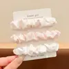Elásticos de Cabelo com Bolinhas Estilo Coreano para Mulheres, Scrunchies de Alta Qualidade, Acessórios para Coques, Cordas de Cabelo, Enfeites de Cabelo, Atacado para Barracas de Venda de Cabelo