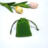 Saco de Veludo Atacado Cordão Saco de Veludo para Joias Saco de Armazenamento para Fones de Ouvido Bolso Grande de Veludo Preto com Cordão