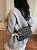 Bolso Pequeño de Alta Gama de Moda para Mujer 2025 Nuevo Verano Versátil Bolso Cruzado de Hombro a la Axila de Moda Bolso Cuadrado Pequeño