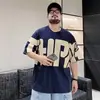 Camiseta Masculina Oversized de Manga Curta para Verão, Tamanho Plus Size 150kg, para Homens Grandes e Altos, Modelagem Solta