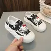 Tênis Casuais de Desenho Animado da Moda 2026 para Meninas, Sapatos de Lona para Meninas Pequenas, Novos Sapatos de Primavera Estilosos para Crianças