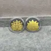 Concha de Agua Oro Puro 999 Tesoro de Riqueza Gato de la Fortuna Pegatina Dorada para Teléfono Móvil Tienda de Oro Promoción de Transmisión en Vivo Regalo para Atraer Clientes
