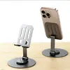 Soporte Metálico Plegable Almacenamiento Carga Perezosa Universal Multifuncional Giratorio Portátil para Teléfono Móvil Escritorio