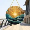 Temu Transfronterizo Nuevo Producto Venta Caliente Serie Estilo Bohemio Interior y Exterior Colorido Decorativo Disco Acrílico Al por Mayor