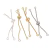 Accesorios para Joyería DIY Cadena de Extensión Cadena de Tirar de Silicona Ajustable Pulsera DIY Hecha a Mano Collar Cadena Universal Retráctil