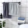 Toalla de Algodón para Lavado Facial con Rayas Verticales Lisas Regalo Suave para la Empresa Bienestar del Empleado Toalla de Algodón Toalla Facial Rayada Envío Directo