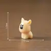 Transfronterizo Nuevo Micro Paisaje Creativo Lindo Cachorro Figura Muñeca Casa DIY Accesorios Decorativos Escritorio Pequeños Adornos
