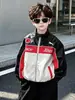 Chaqueta de Cuero para Niño 2333 Primavera y Otoño Nueva Elegante Chaqueta de Béisbol Ropa Urbana Infantil Atuendo de Otoño Chaqueta de Motocicleta para Bebé
