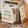 Cesta para Ropa Sucia, Cesta de Almacenamiento para Ropa Sucia, Cesta de Lavandería de Gran Capacidad para Dormitorio, Contenedor Plegable para Almacenamiento de Artículos Varios para el Hogar