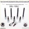 Nigao 3/8 cabeça de flor de ameixa encaixe de pressão luva luva de chave de fenda cabeça de luva alongada luva de tarugo de pressão luva de bit estrela cabeça de bit para reparo de automóvel