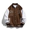Jaqueta Masculina Jaqueta Primavera e Outono Marca Tendência Masculina Casual Tendência Versátil Cheio Bonito Esportes Meninos Top Solto Roupas