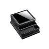 Porta-Cigarros 316 com Alto Apelo Estético, Ejeção Semi-Automática, Grande Capacidade para 40 Cigarros, Adequado para Carro, Casa, Portátil, Porta-Cigarros com Ejeção Automática