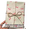Papel de Regalo de Cerezas Lindas Caja de Regalo Papel Decorativo Materiales de Empaque para Regalos Navideños Productos de Papel Culturales y Creativos