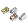 Tuerca Remachable de Acero al Carbono Galvanizado con Cabeza Avellanada Tuerca Remachable Hexagonal Tuerca Remachable Hexagonal Pequeña de Cabeza Avellanada de Zinc de Color Personalizado