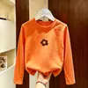 Camiseta de manga larga para niña 2026 nuevo modelo 100% algodón puro, ropa de otoño elegante y versátil para niñas, ropa casual para niños