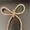 Gravata Borboleta Brilhante Broche de Roupa Totalmente Cravejado Acessórios Grampo Bico de Pato Joias Versáteis Coloridas Suprimento para Venda por Atacado
