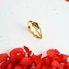 Líneas de Cuentas Redondas Diseñadas, Cabeza de Serpiente Geométrica, Anillo de Oro de Arena Vietnamita Antiguo, Personalidad de Nicho, Simple y Duradero