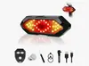 Luz de Bicicleta con Intermitente, Bocina y Luz Trasera, Control Remoto Inteligente, Carga USB, Luz de Advertencia Impermeable para Bicicletas de Montaña