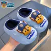 Zapatos de Algodón de Invierno para Niños Paw Patrol con Tacón para Niños y Niñas, Calientes, Forrados de Felpa, Impermeables, para Niños Pequeños y Bebés