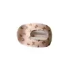 Pinza para el pelo de lunares y cuadros dulces estilo coreano para niñas, Pasador lindo con lazo, Pinza de tiburón Accesorio para el pelo