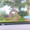 Colgante para Coche con Forma de Oso de Amor de Arcilla Amazon Transfronterizo, Colgante para Interior de Coche, Colgante de Letra de Alta Gama para Mujeres
