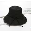 Sombrero de sol para mujer de verano casual combinable algodón y lino japonés viaje Sombrero de sol protección solar plegable sombrero de pescador sombrero de cubeta