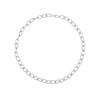 Pulsera de cadena de titanio hip-hop simple estilo INS de influencer de internet transfronterizo, chapado arenado 18K al por mayor