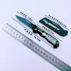 Cuchillo de fruta Boston 830 Scimitar de acero inoxidable, plegable, para exteriores, con clip trasero, para supervivencia en el campo.