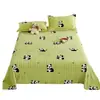 Sábana de Cama de Terciopelo de Leche de Invierno Más Terciopelo Manta de Coral Fleece Franela Pieza Única Funda de Edredón de Felpa Invierno Engrosado Cálido Antideslizante