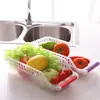Caixa de armazenamento para geladeira Cesta de armazenamento para bandejas cesta de armazenamento de plástico para geladeira de cozinha caixa de armazenamento de alimentos caixa de armazenamento para frutas e vegetais