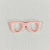 Accesorios para montura de gafas de resina de colores con dibujos animados, accesorios para muñecas DIY, accesorios para gafas pequeñas, accesorios de decoración para gafas de sol.