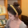 Diadema de Peluche con Dientes Estilo Coreano para Otoño e Invierno para Mujeres, Adecuada para Lavarse la Cara y Maquillaje, Diadema Versátil para Salir, Accesorio para el Cabello de Diadema para la Parte Superior del Cráneo