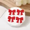Tecido Doce Embossado Laço DIY Crianças Artesanal Acessórios de Cabelo Roupas Chapéu Acessórios Decorativos Materiais Atacado