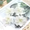 Flor Artificial Cabeça de Flor de Lírio-do-Vale Pequena Feita à Mão DIY Móveis Sala de Estar Decoração Arranjo Casamento Parede de Flores Painel Atacado