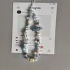 Nueva Cadena de Teléfono Móvil con Cuentas Accesorios de Hueso de Pescado Azul Pequeño Cordón para Teléfono Móvil Cuerda Azul Claro para Teléfono Móvil Transfronterizo