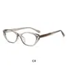 Nova Moda Face Lisa Celebridade da Internet Mesmo Estilo Toque de Alto Padrão Luz Azul Anti-Miopia Pode Ser Equipado com Lentes de Prescrição Inserção de Propionato TR Haste Lente Plana Óculos