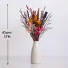 Flores Secas, Flores Preservadas, Buquês DIY, Acessórios para Presente de Natal, Lembrancinhas Coloridas Decorativas de Casamento, Atacado Transfronteiriço
