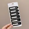 2025 Nuevo Estilo Pinza para el Cabello con Flequillo para Niñas Lado Posterior de la Cabeza Pinza BB Accesorio para la Frente de Niños Bebés