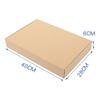Caja de Avión Caja Corrugada Impresión Offset Cuatricromía Plancha Amarilla Marca de Agua Troquelada Laminada en Blanco Cartón Plegable Caja Express Respetuosa con el Medio Ambiente