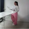 Pantalones de Chándal con Cremallera Bordados Transfronterizos Europeos y Americanos Pantalones Casuales High Street Hip-Hop Rap Street Talla Americana para Hombre y Mujer Venta al por Mayor