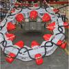 Máquina cortadora de pilotes circulares Bajo ruido Máquina cortadora de pilotes circulares Estructura razonable Larga vida útil máquina cortadora de pilotes circulares