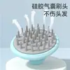 Cabezal de Masaje Peine para Champú Manicura Artefacto para Champú Peine de Baño Cepillo Masajeador Peine Masajeador de Baño