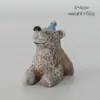 Novidades Zakka: Ornamento de Sapo Observador de Estrelas em Resina, Decoração para Vaso de Suculentas