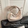 Bolso Pequeño Retro de Alta Gama Transfronterizo para Mujer, Nuevo Bolso Cruzado Plegado Versátil 2026, Bolso de Hombro Súper Popular