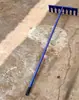 Reunión Deportiva Escolar Atletismo Salto de Longitud Foso de Arena Nivelador Rasqueta de Arena Aleación de Aluminio Dientes Rastrillo de Arena Tablero de Arena de Hierro Equipo