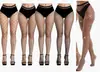 Venta al por mayor medias de red de nueve puntos para mujer sexy huecas medias de red de pescado leggings de nueve puntos medias de malla medias de red Luokou lote